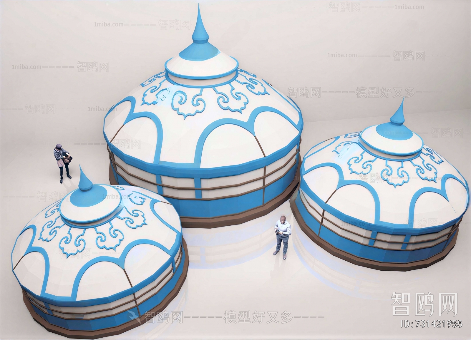 New Chinese Style Building Appearance