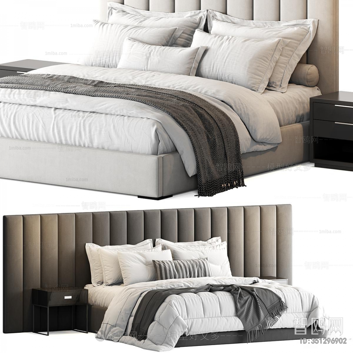 Modern Double Bed