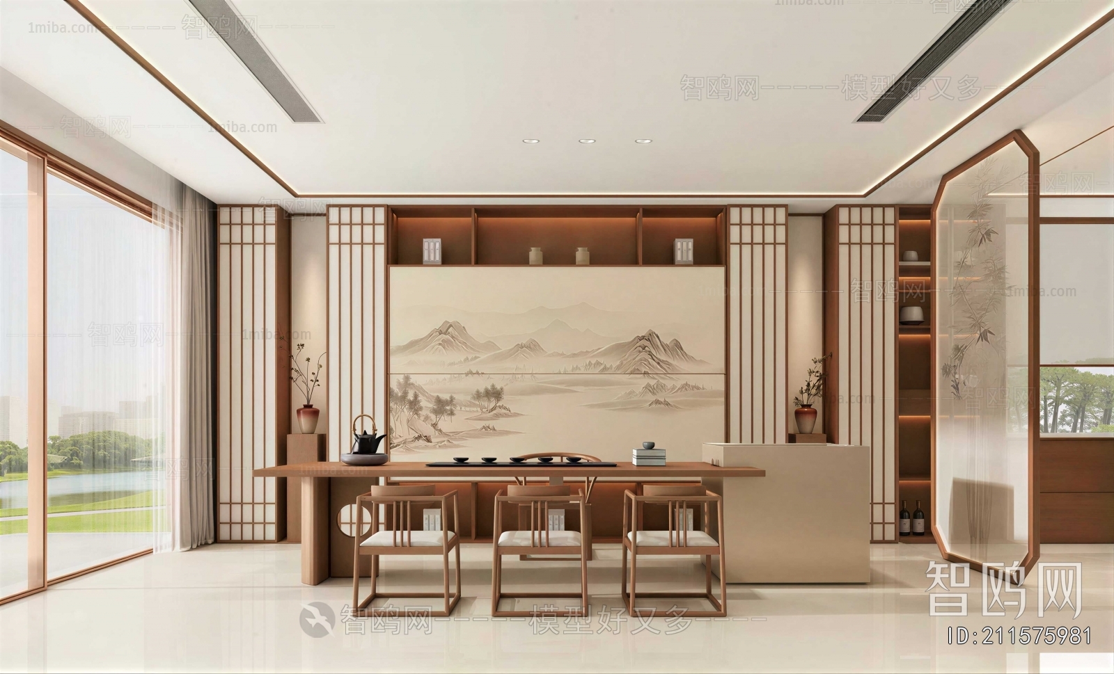 New Chinese Style Tea House