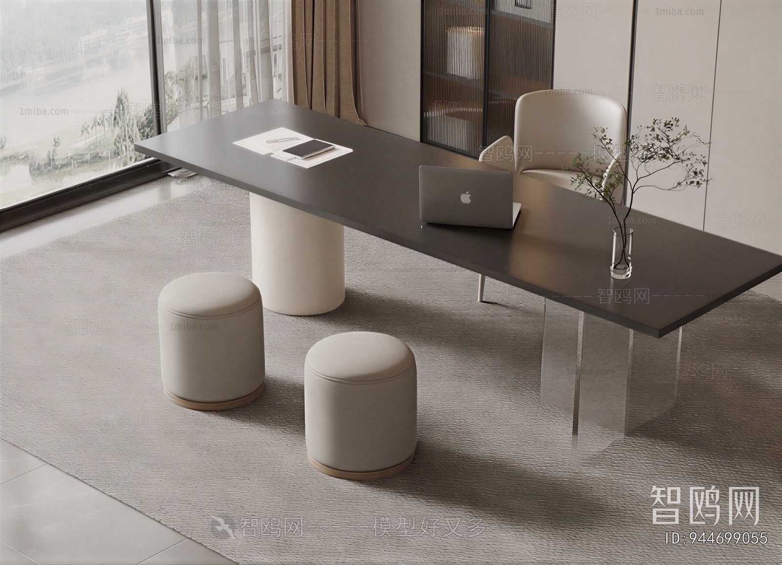 Modern Office Desk And Chair