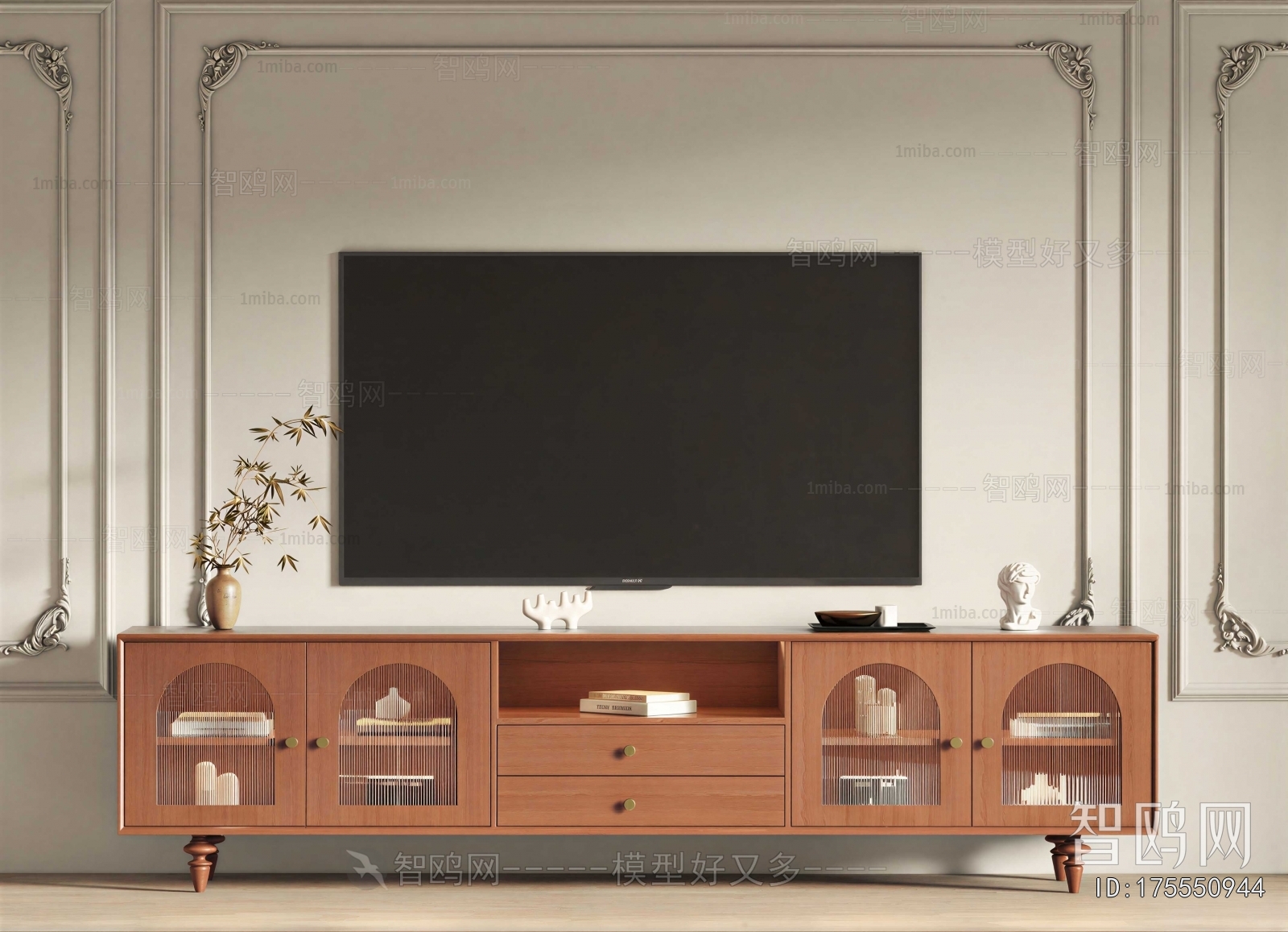 French Style TV Cabinet