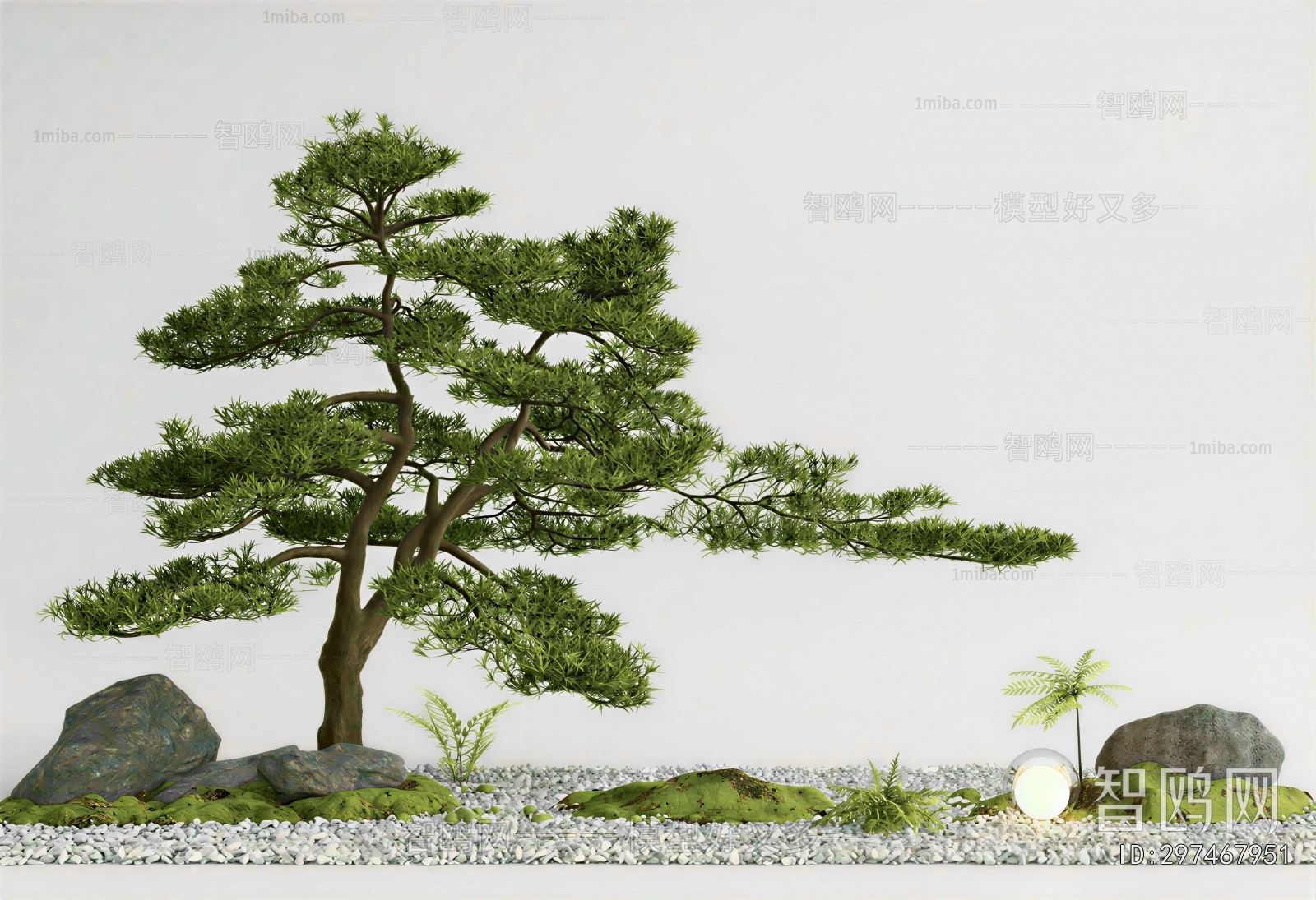 New Chinese Style Plant Landscaping