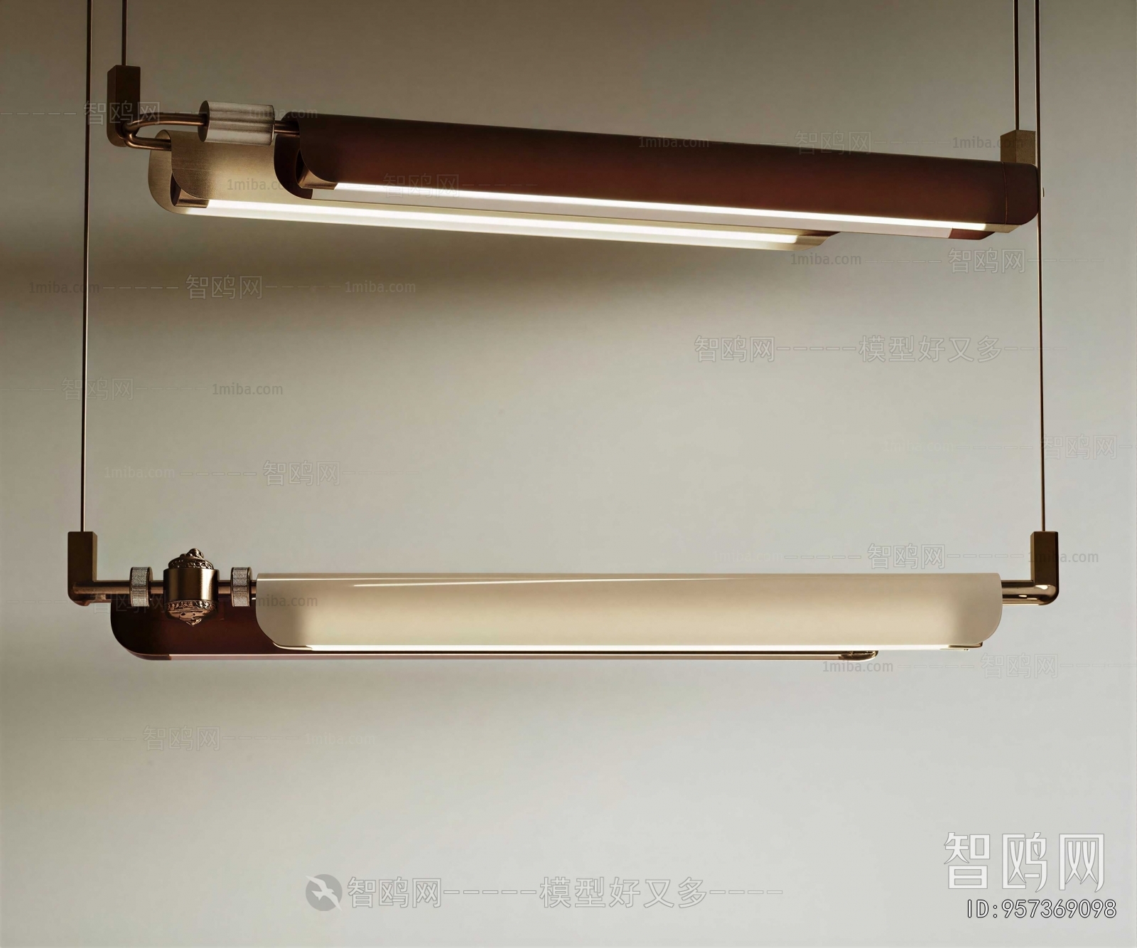 Modern Long Chandelier