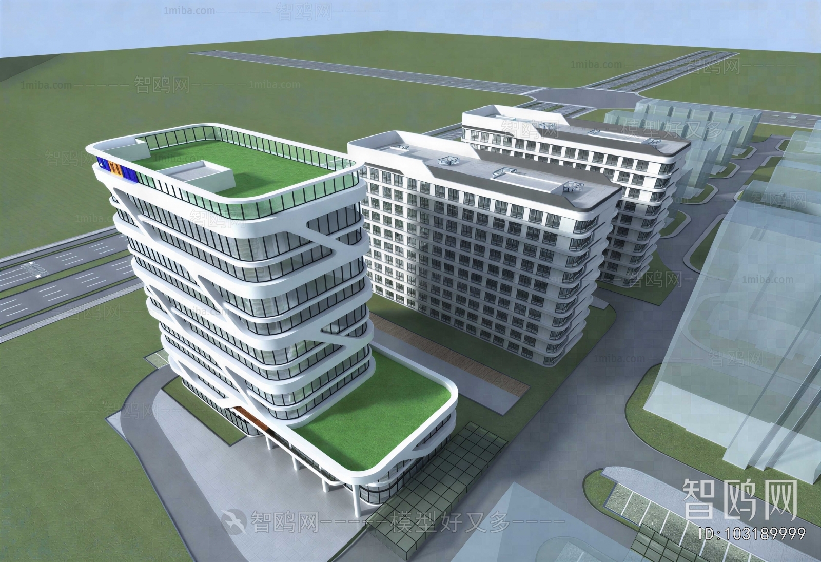 Modern Appearance Of Commercial Building
