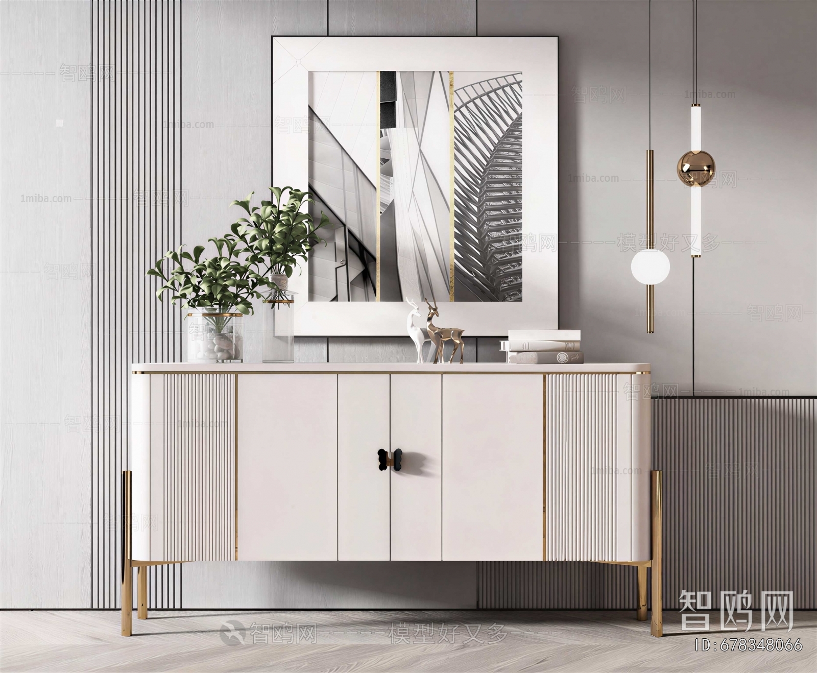 Modern Side Cabinet