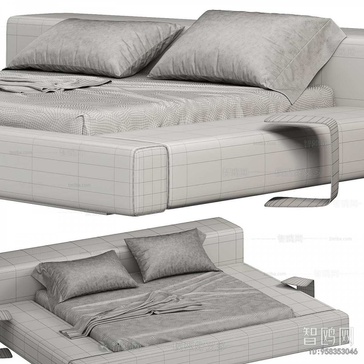 Modern Double Bed