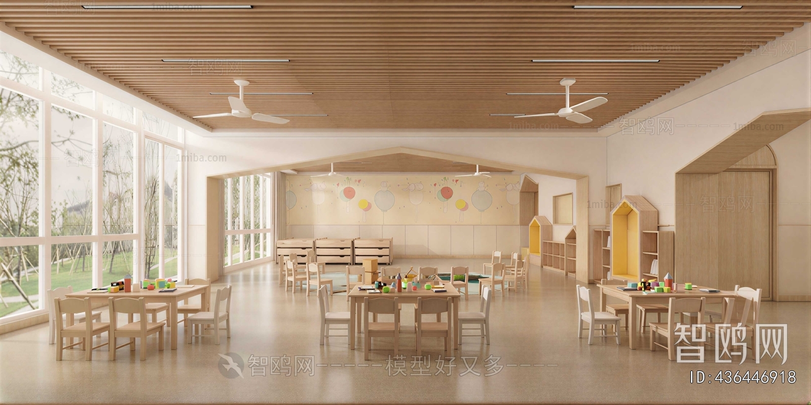 Modern Kindergarten Classrooms