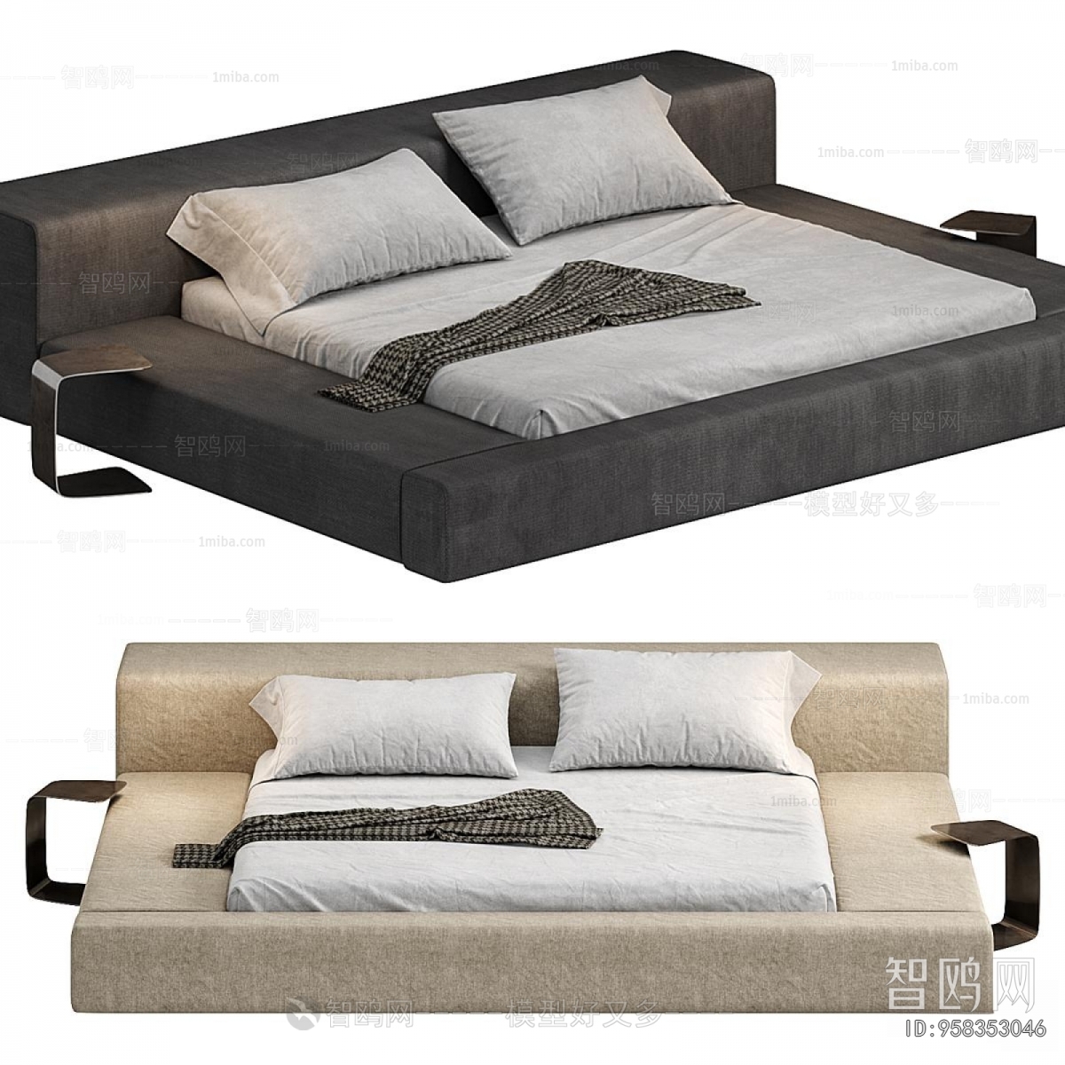 Modern Double Bed