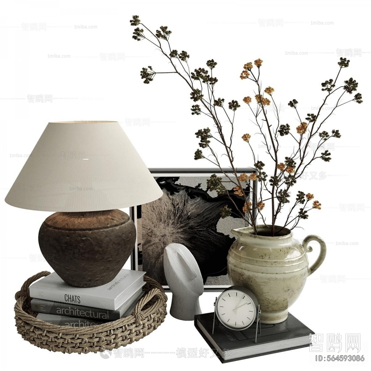 New Chinese Style Decorative Set