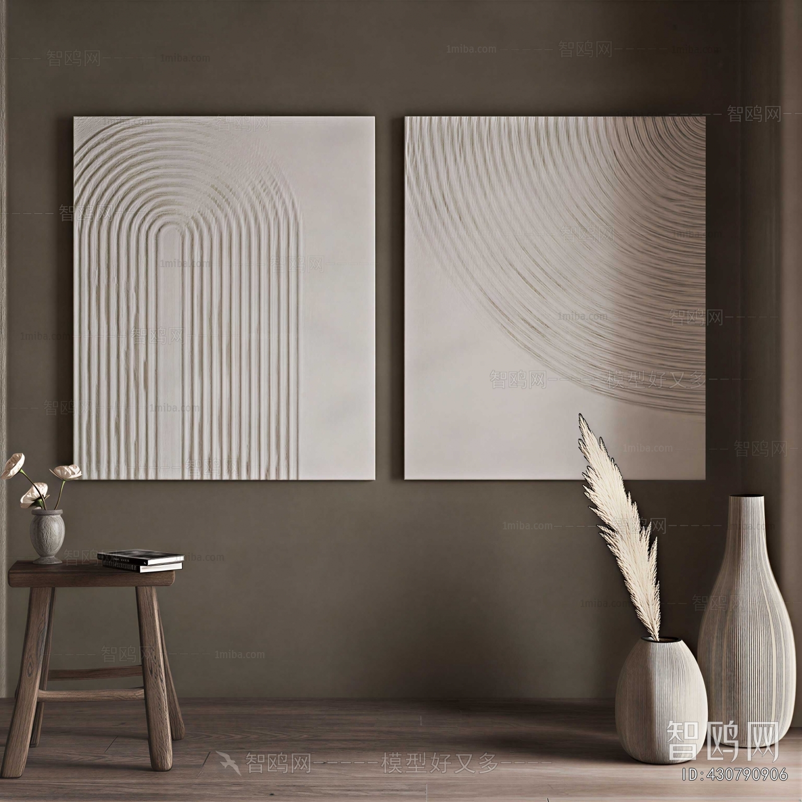 Wabi-sabi Style Painting