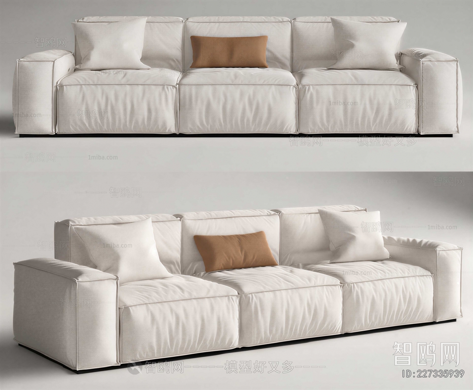 Modern Three-seat Sofa