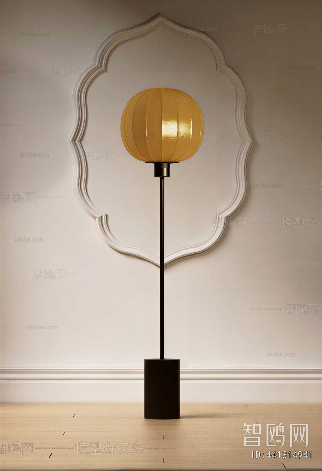 New Chinese Style Floor Lamp