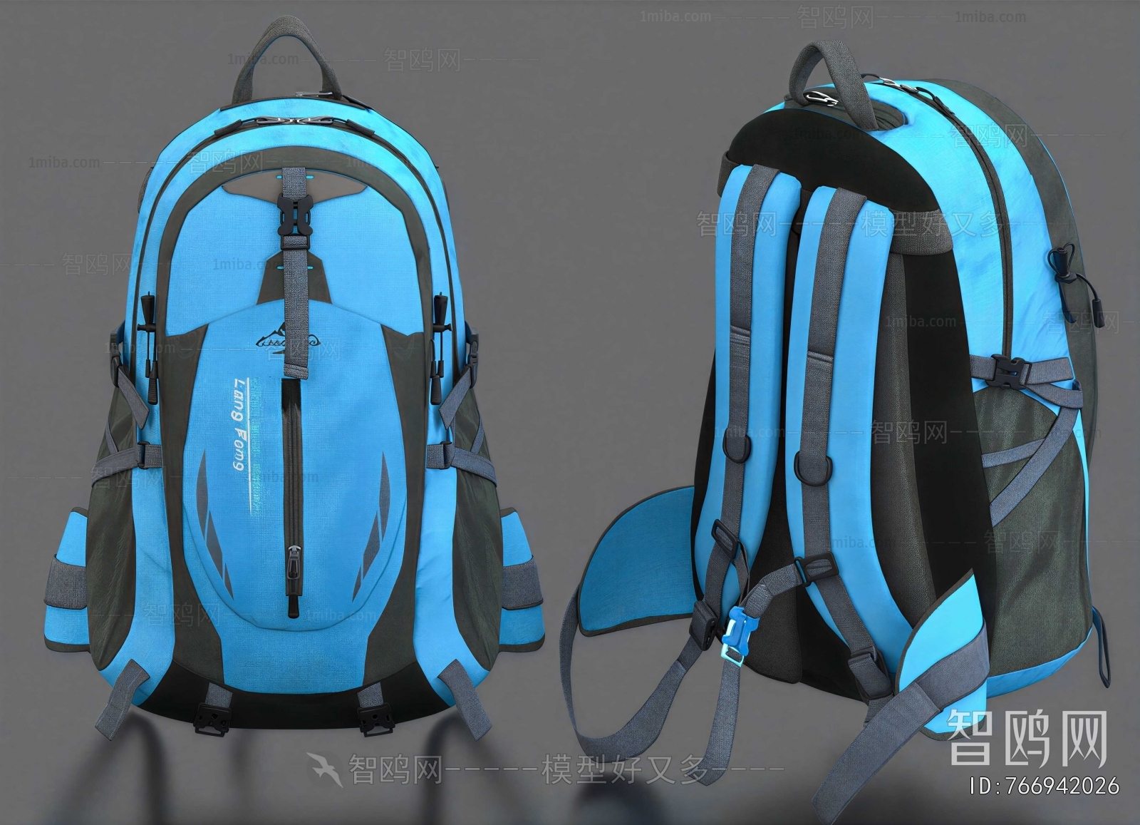 Modern Backpack And Backpack