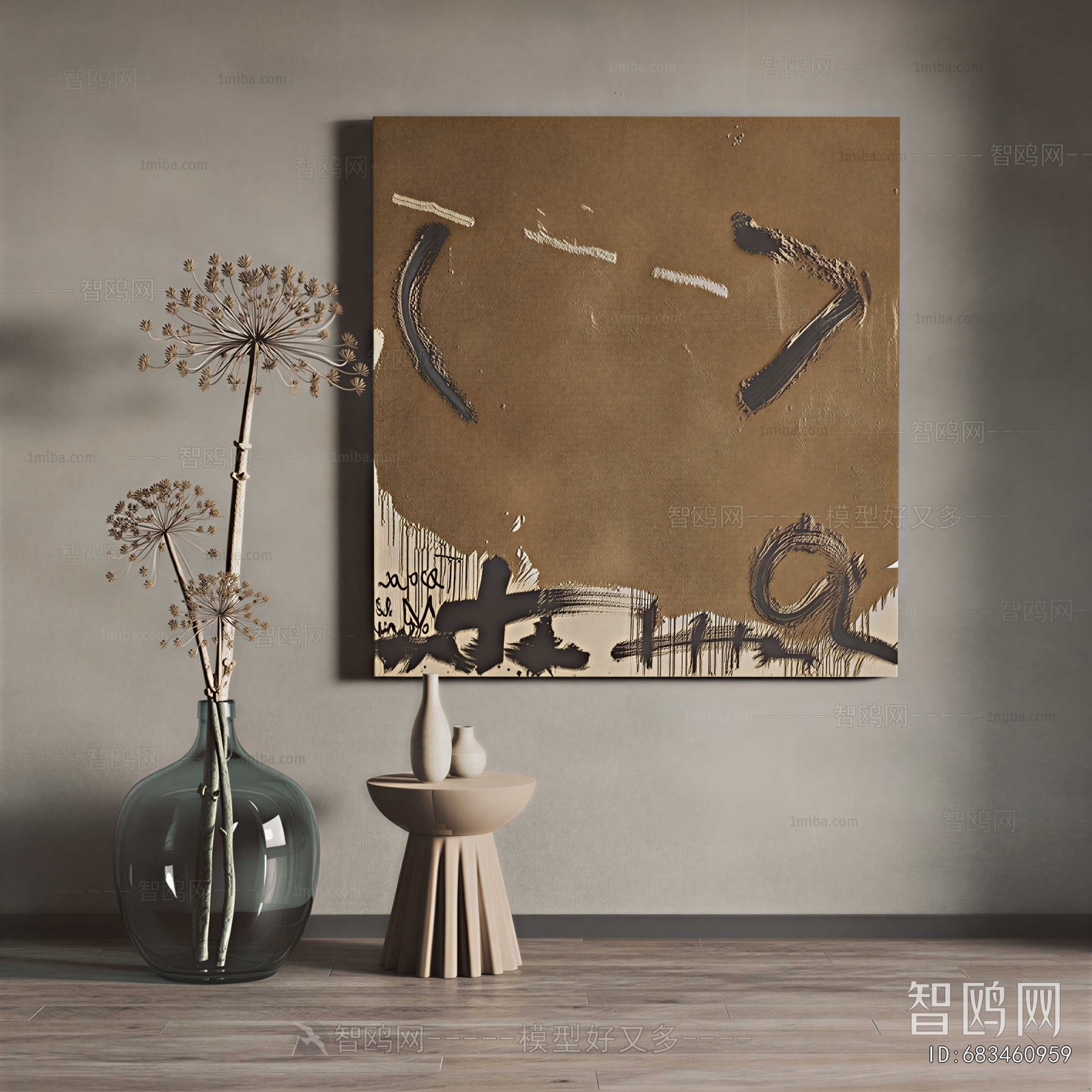 Wabi-sabi Style Painting