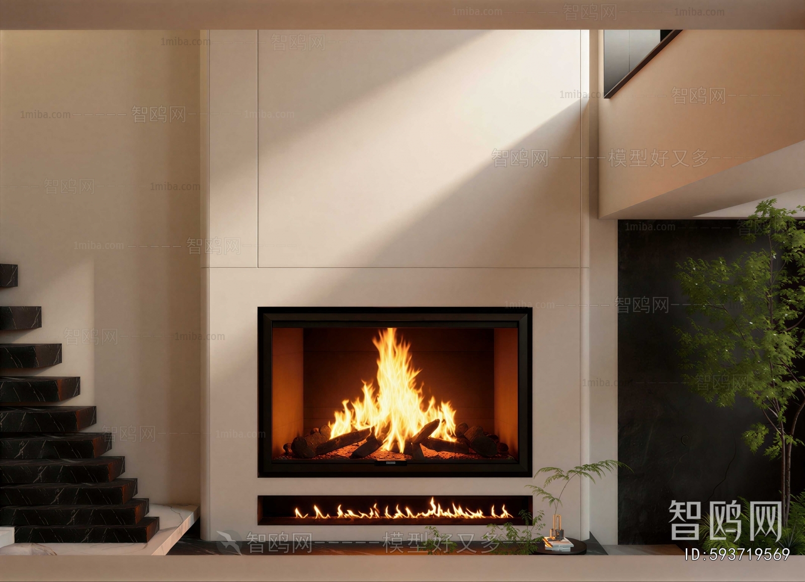 Modern Fireplace