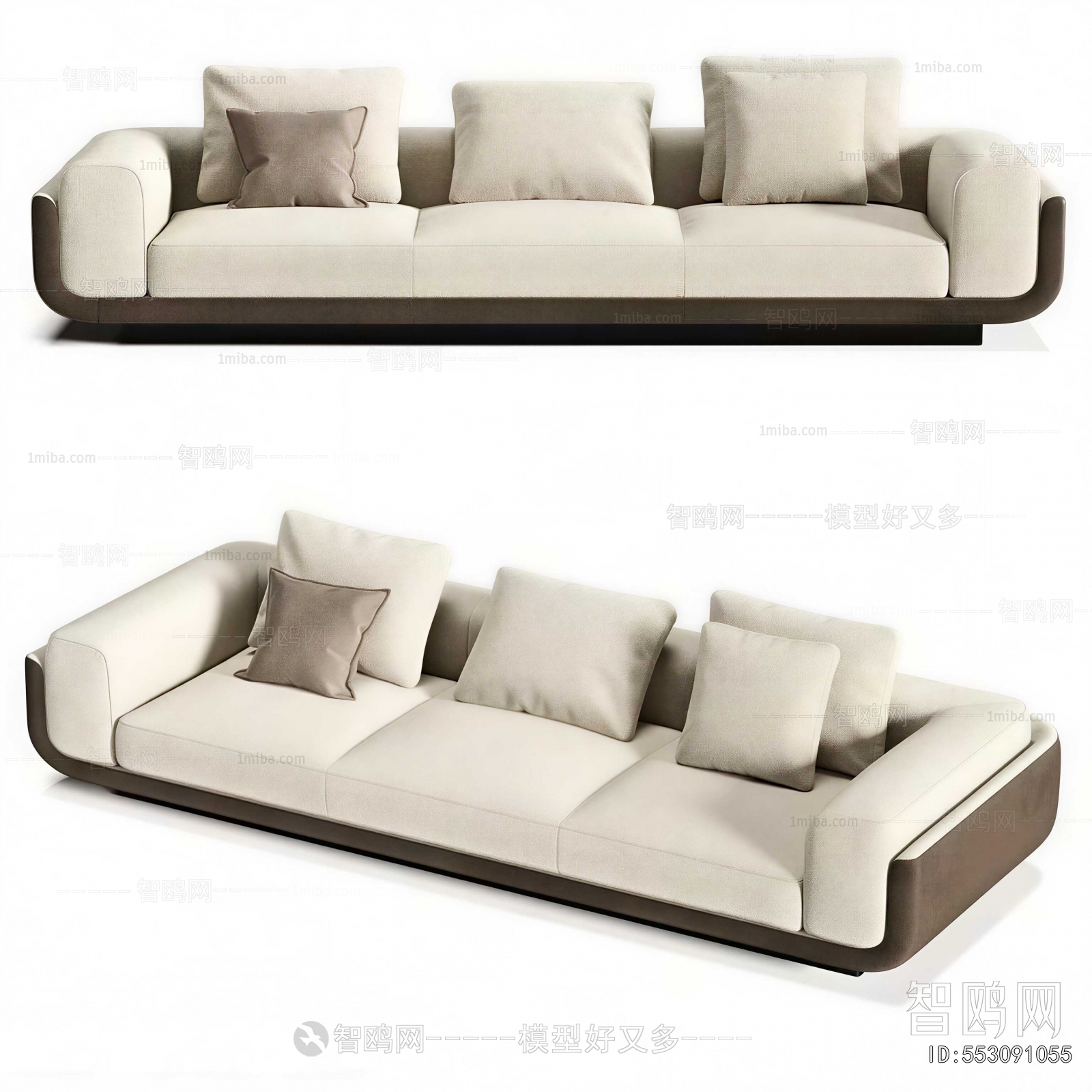 Modern Three-seat Sofa