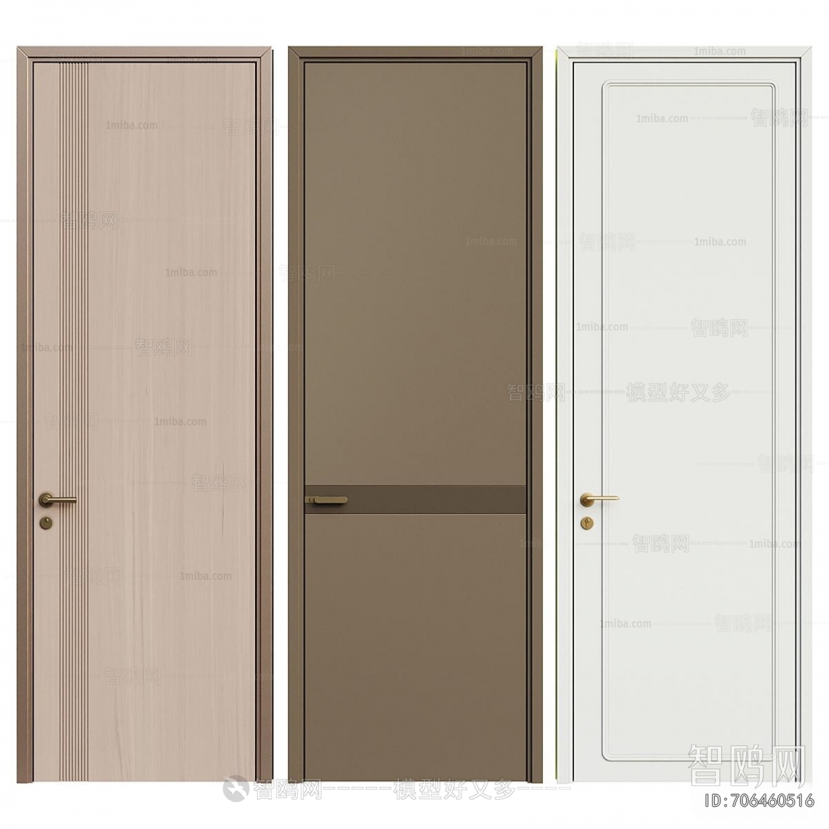 Modern Single Door
