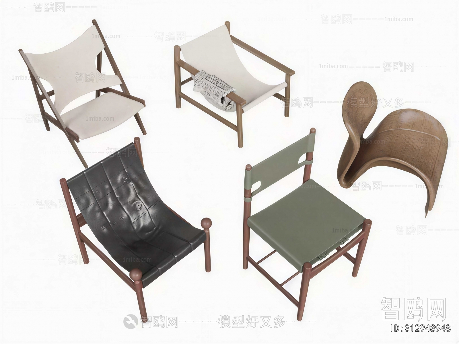 Retro Style Lounge Chair
