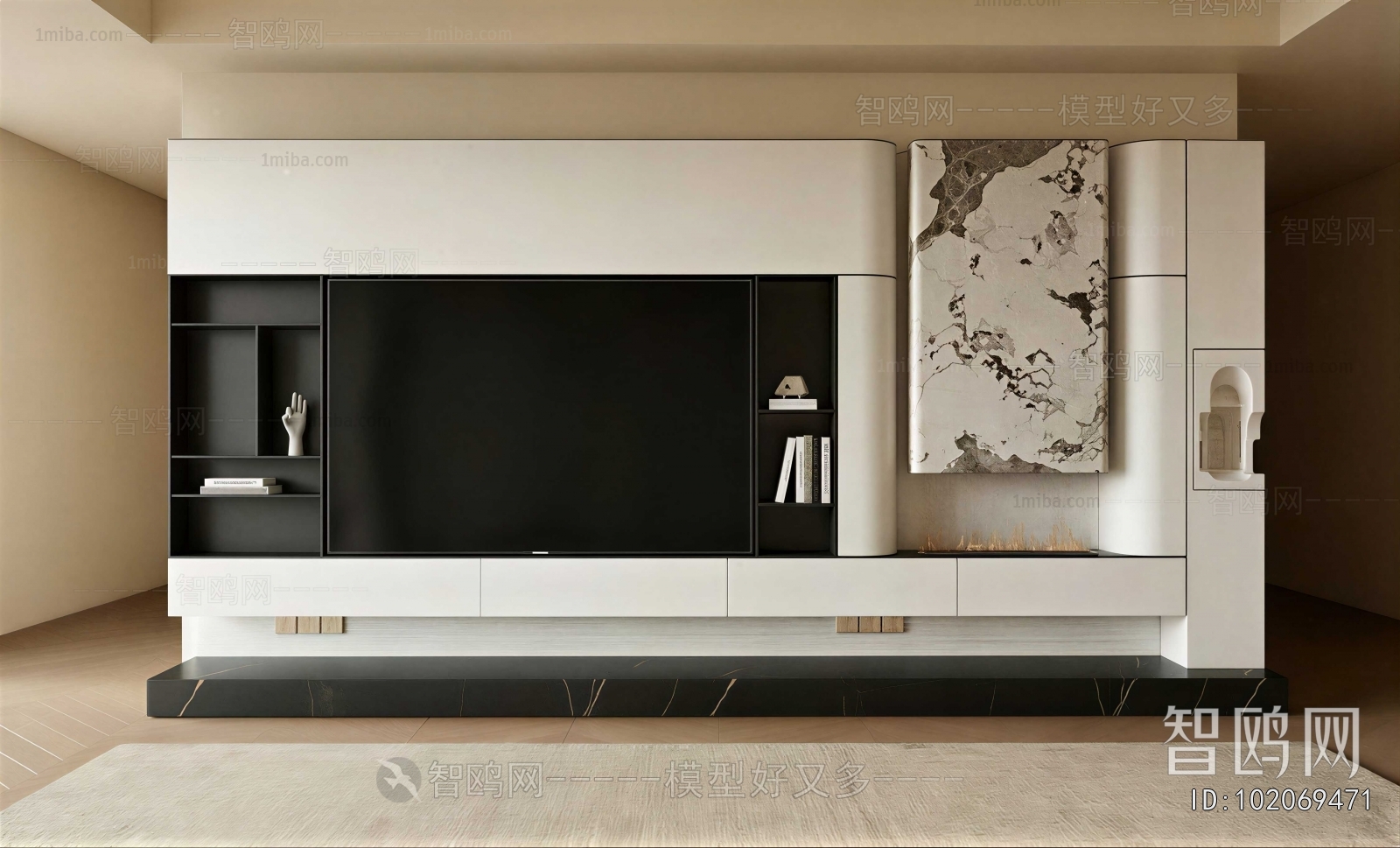 Modern TV Wall
