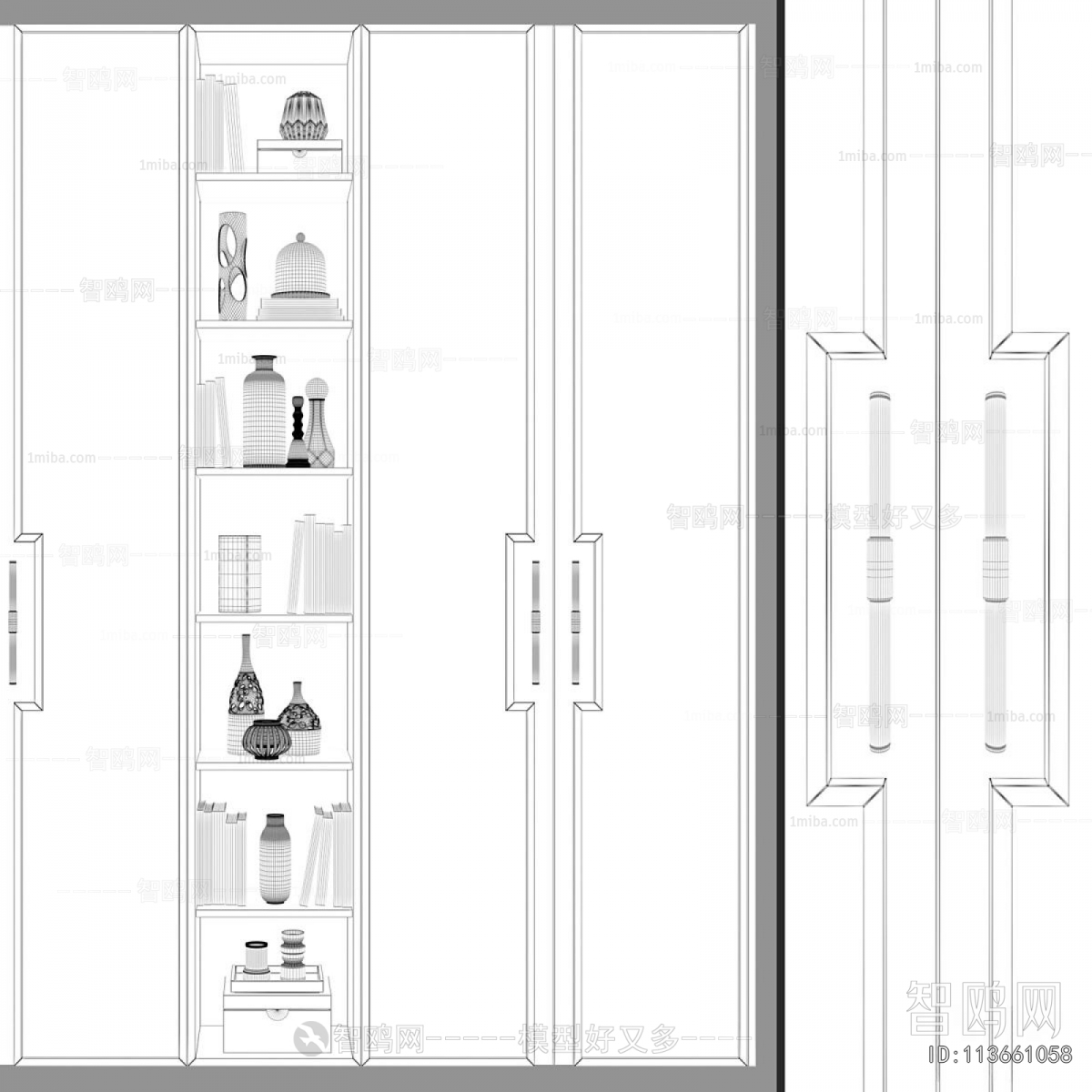 New Chinese Style The Wardrobe