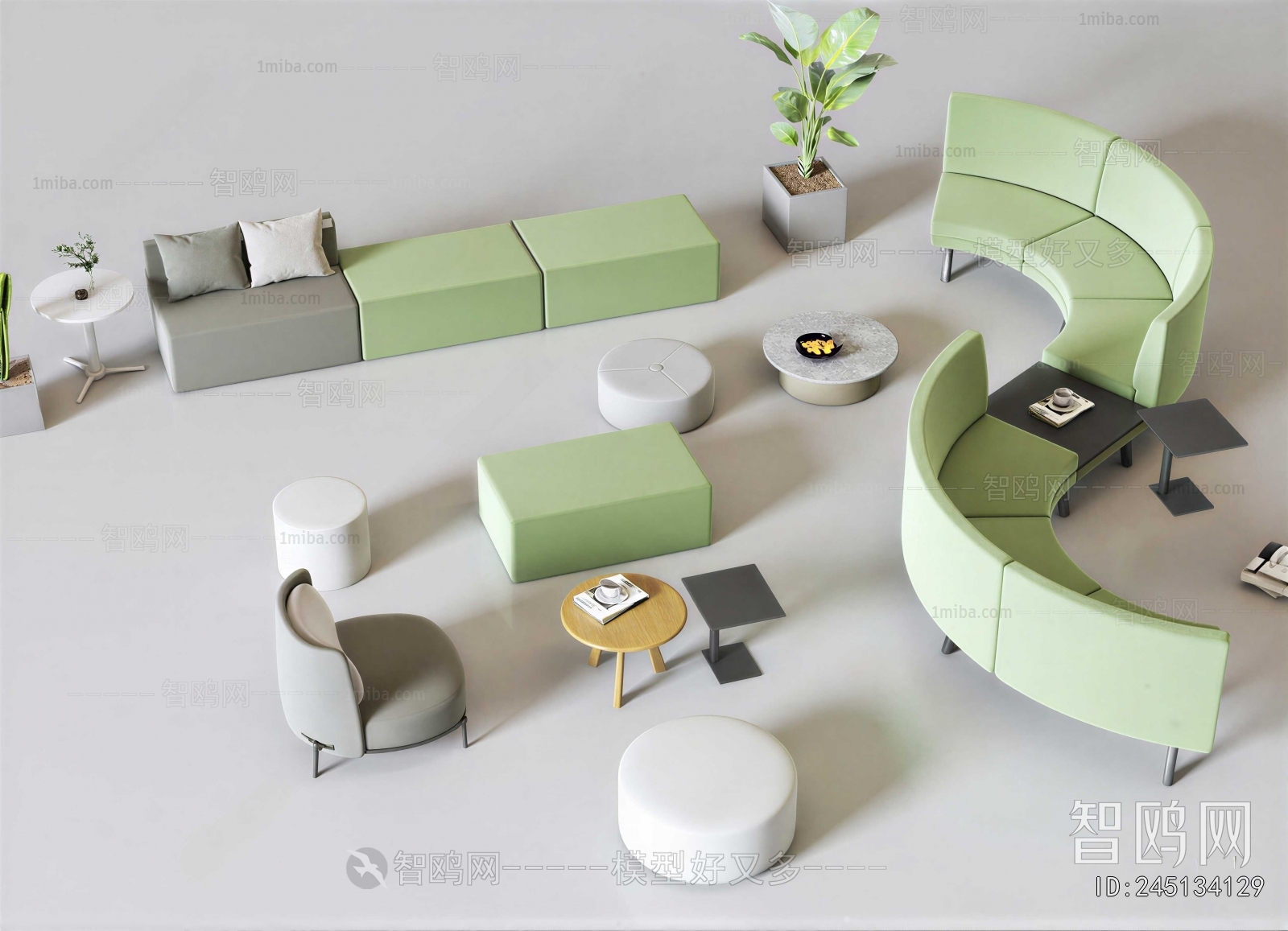 Modern Leisure Table And Chair