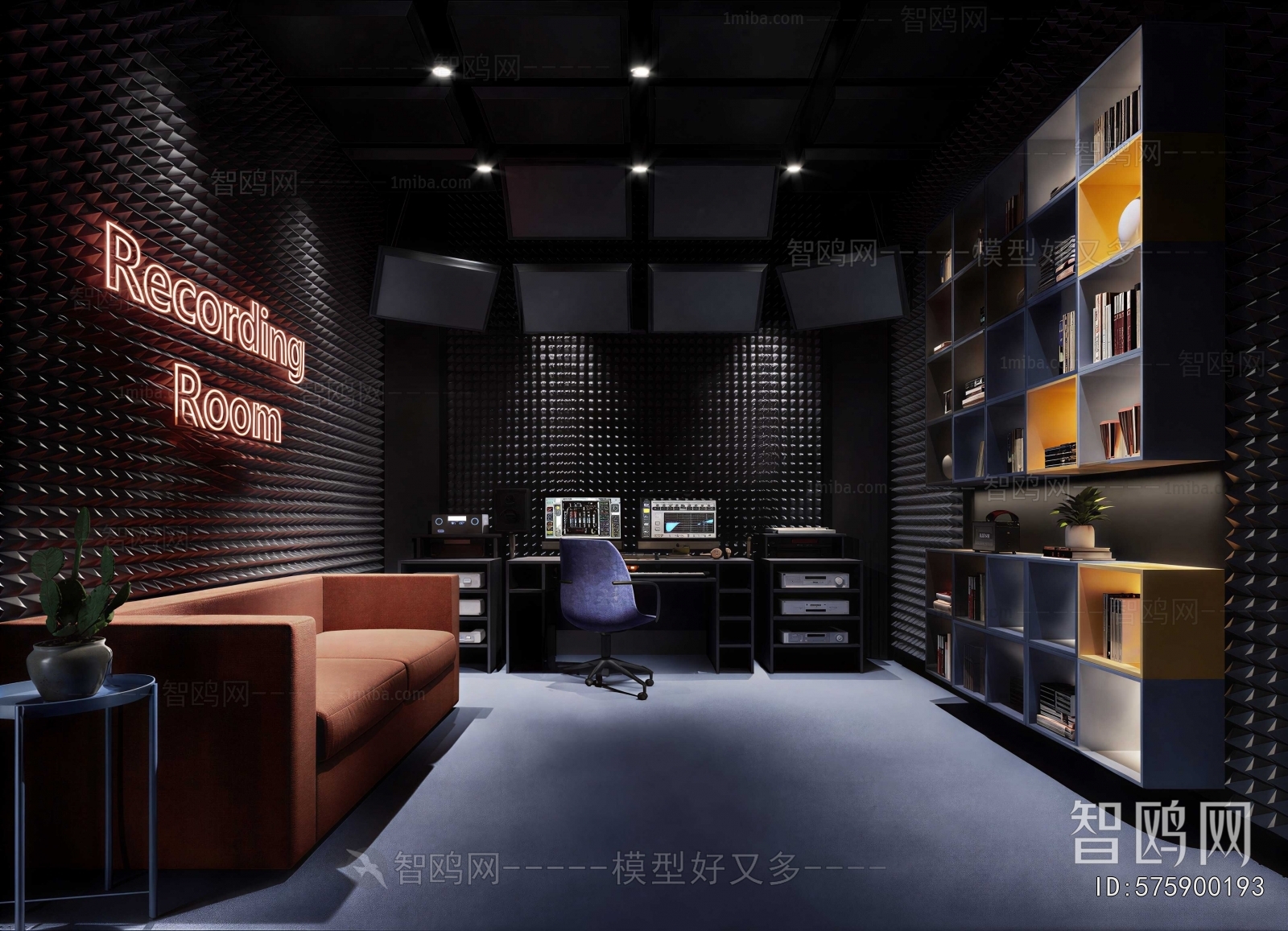 Modern Studio/Recording Studio/Live Room