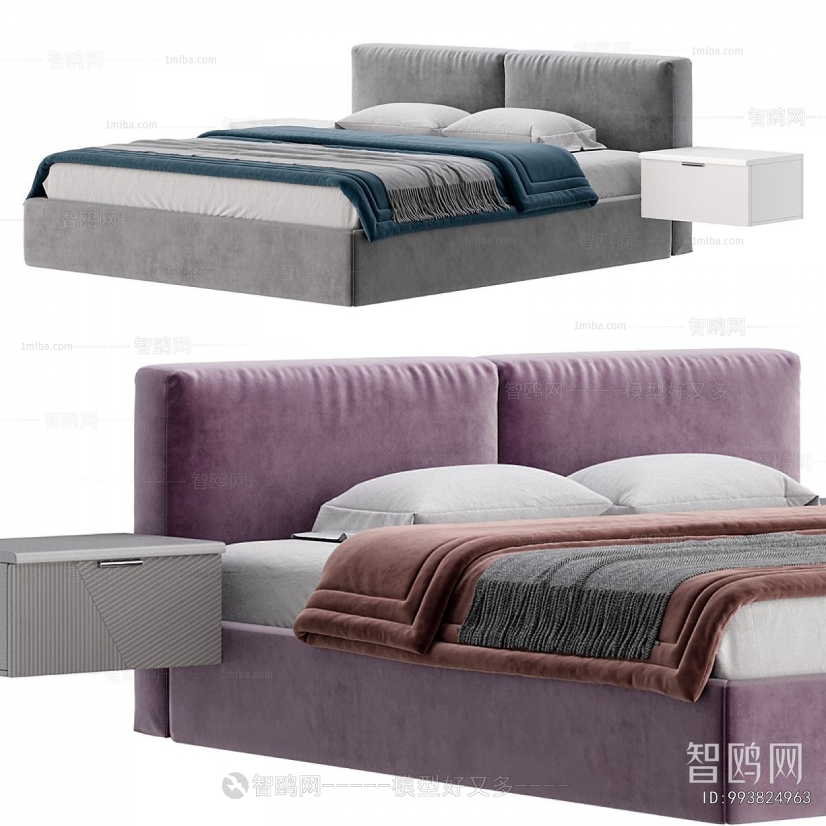 Modern Double Bed