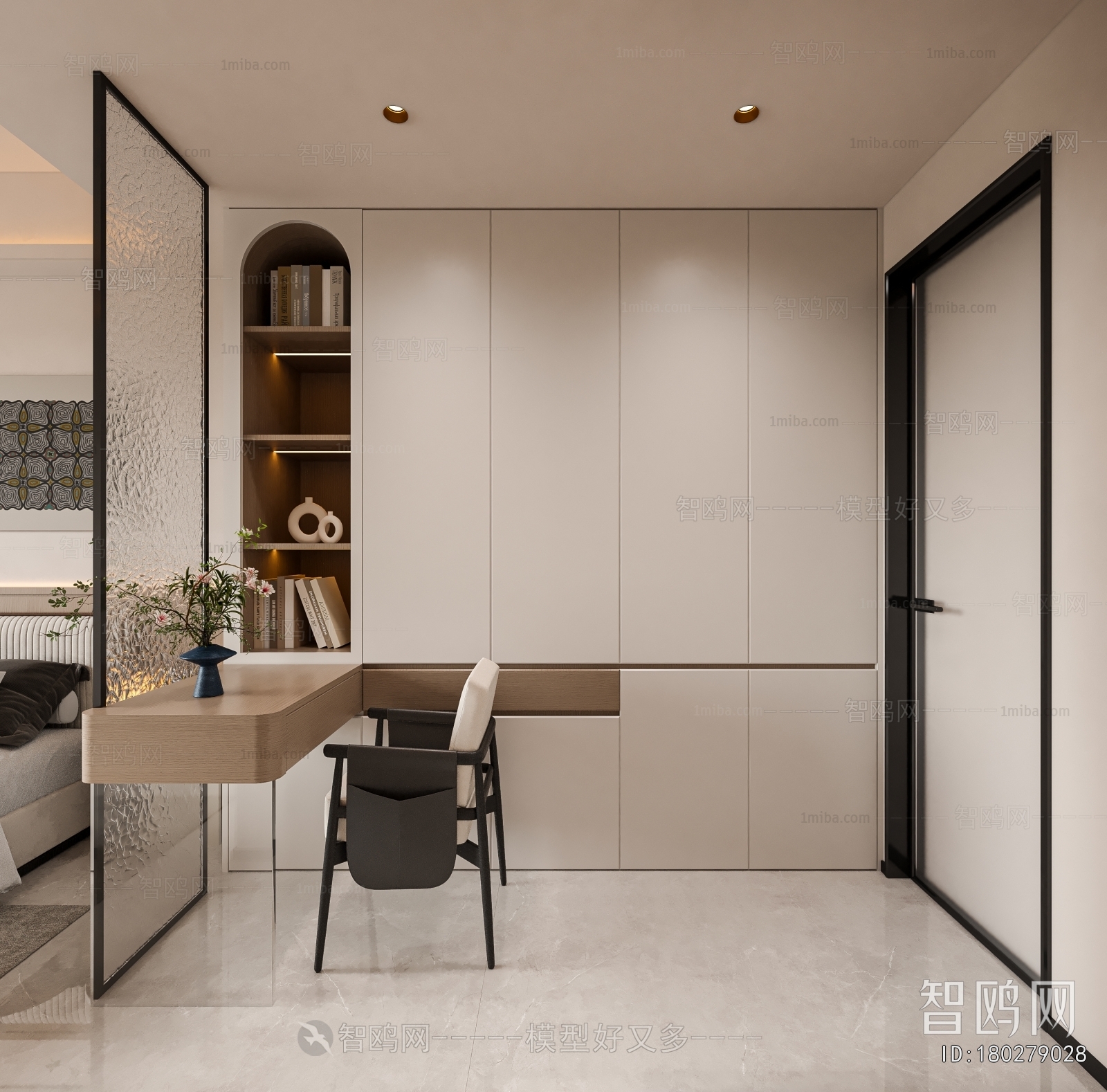 Modern Clothes Storage Area