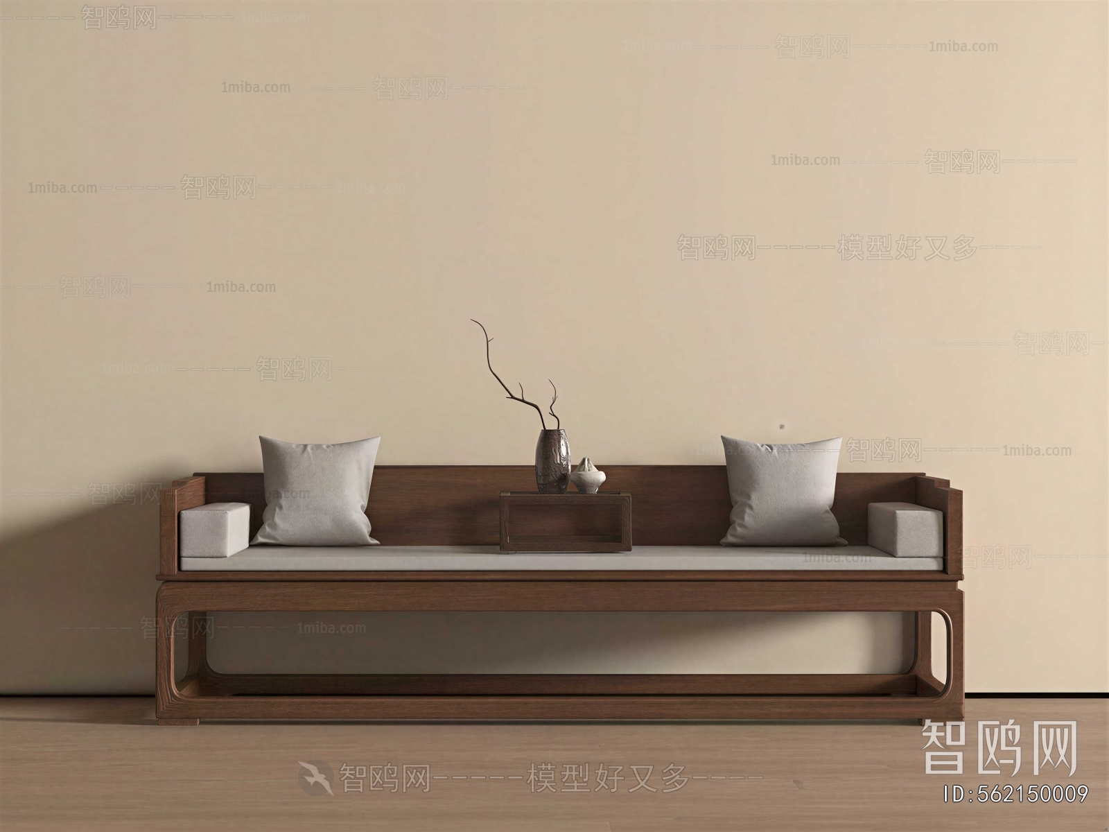 New Chinese Style Arhat Bed