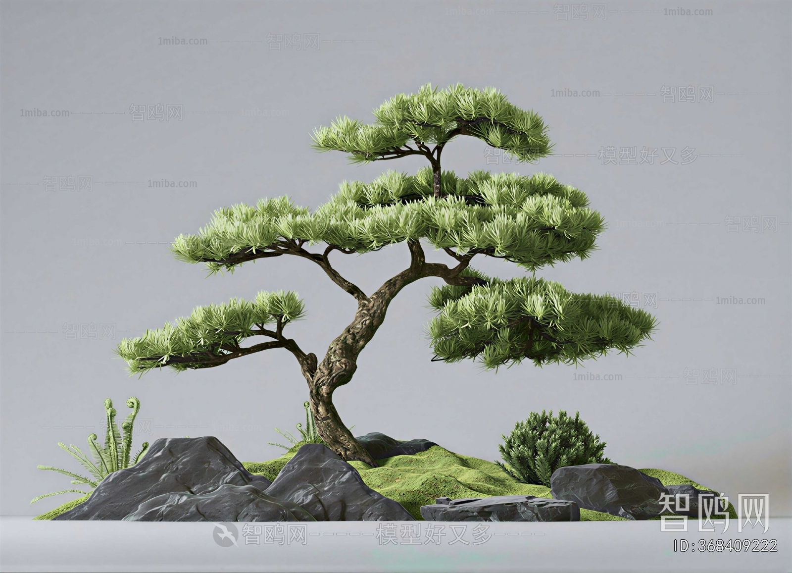 New Chinese Style Plant Landscaping