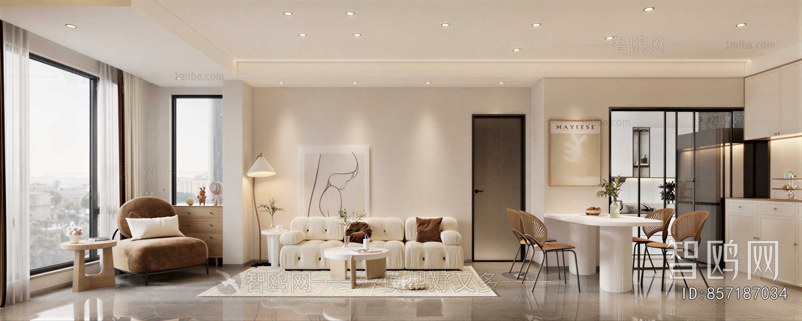 Modern A Living Room