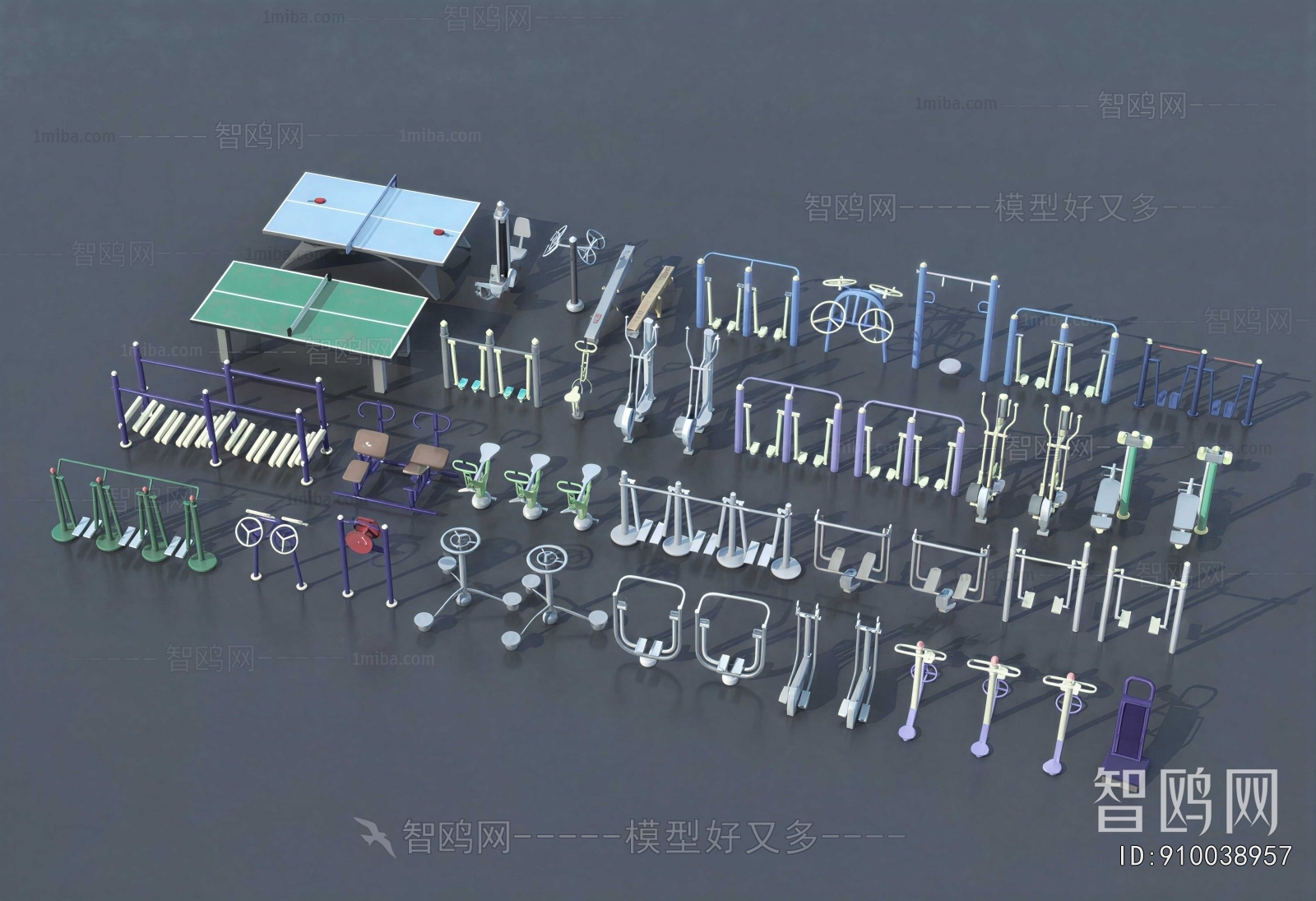 Modern Fitness Equipment