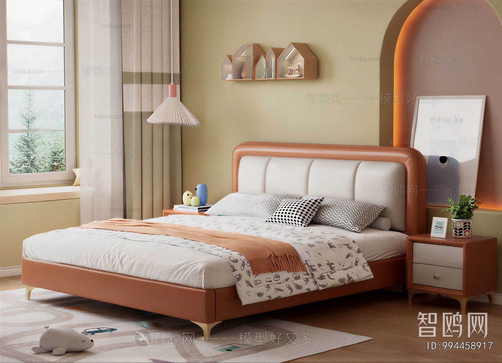 Modern Double Bed