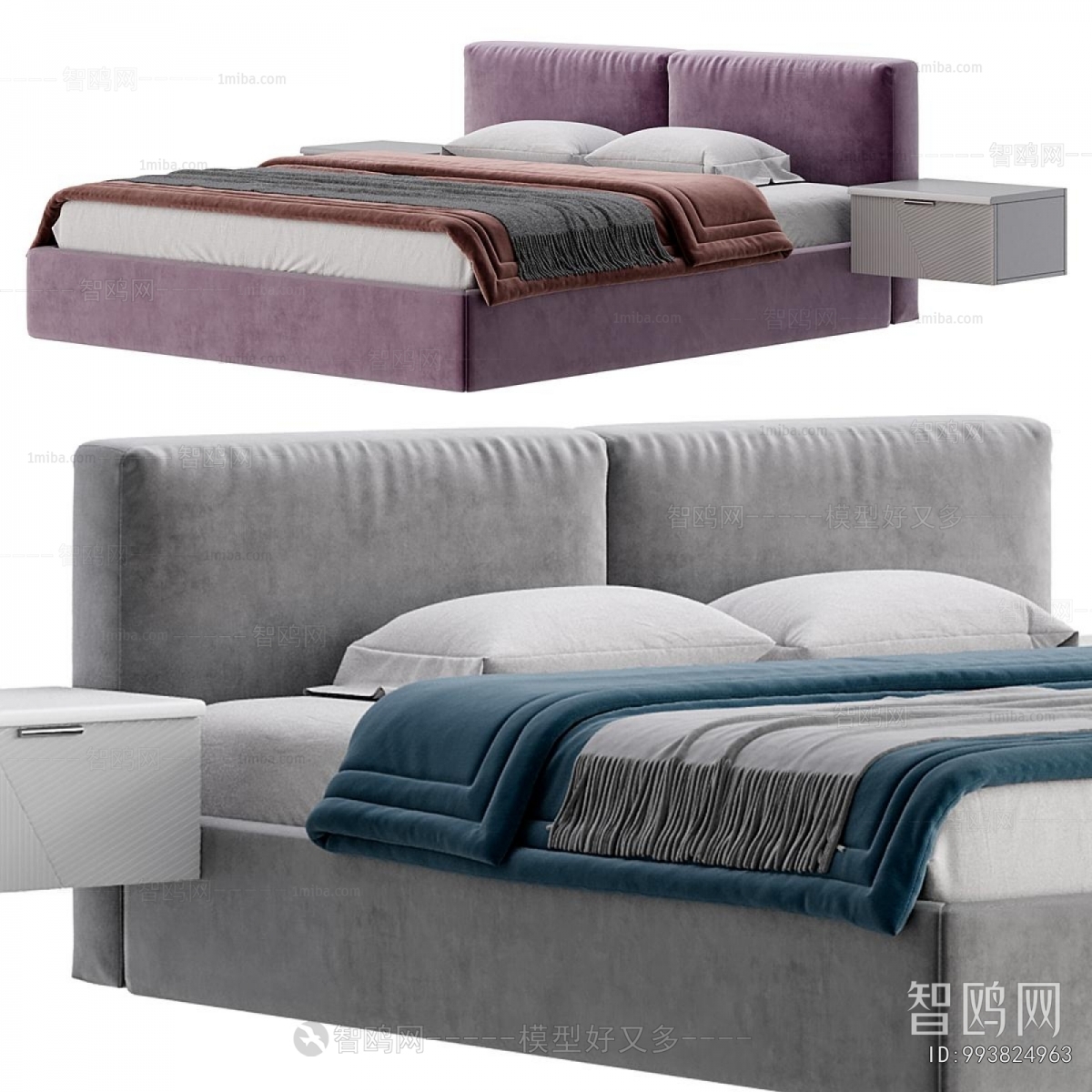 Modern Double Bed