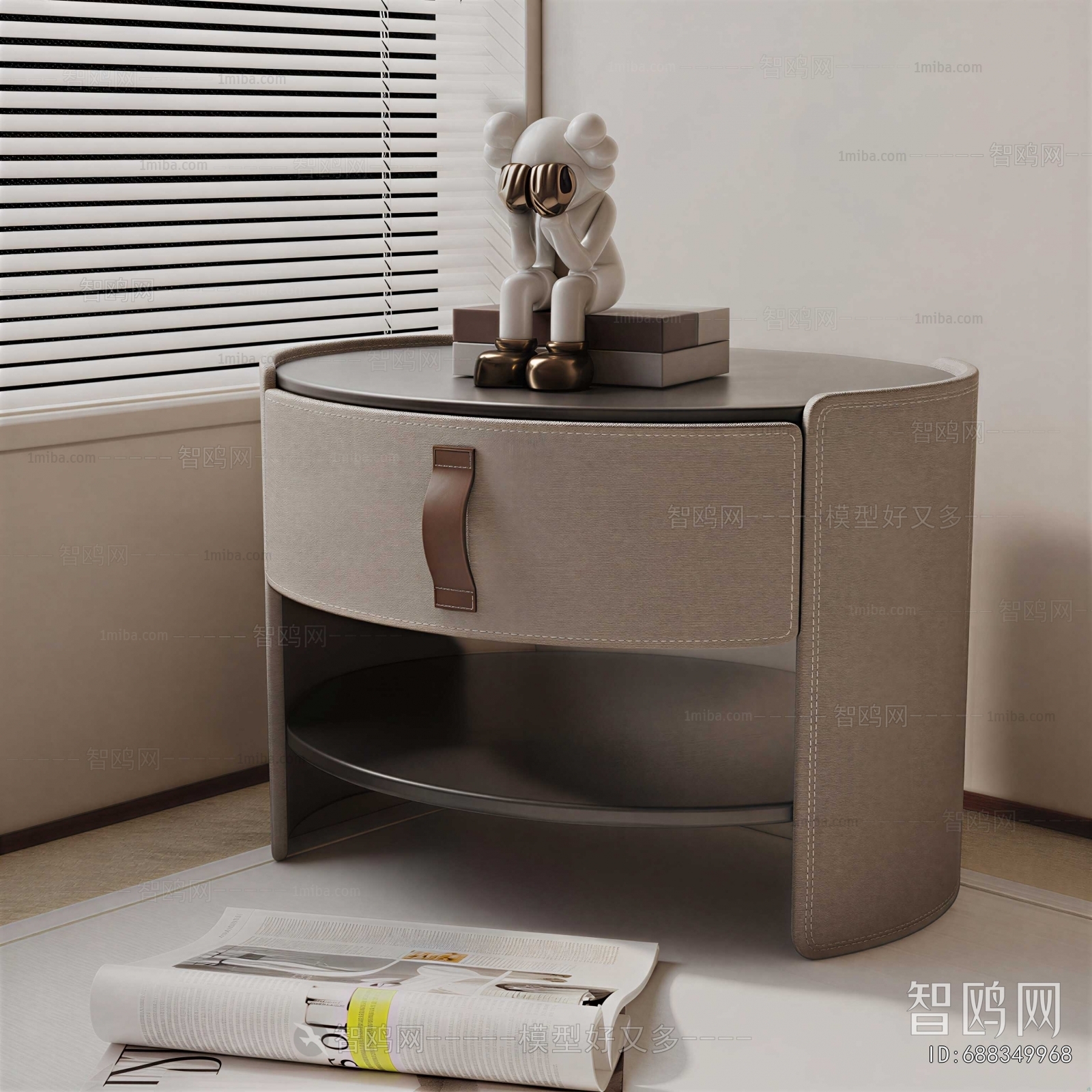 Modern Bedside Cupboard