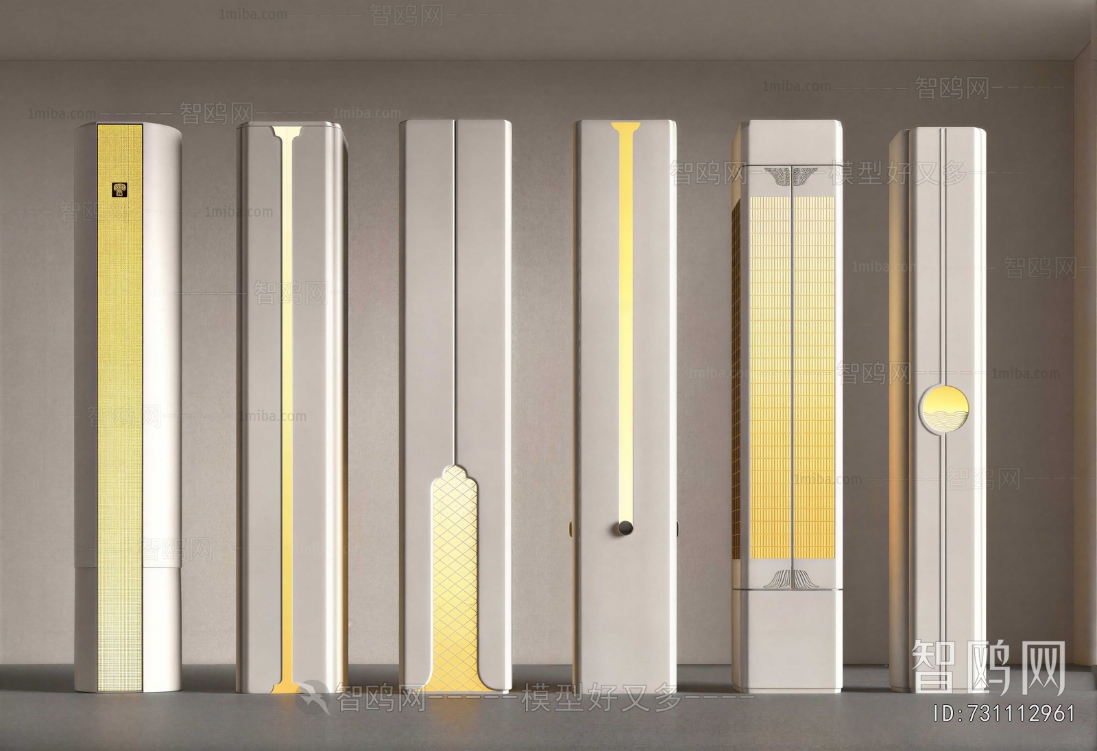 New Chinese Style Column