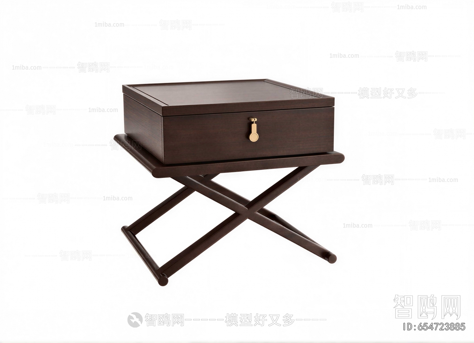 New Chinese Style Bedside Cupboard