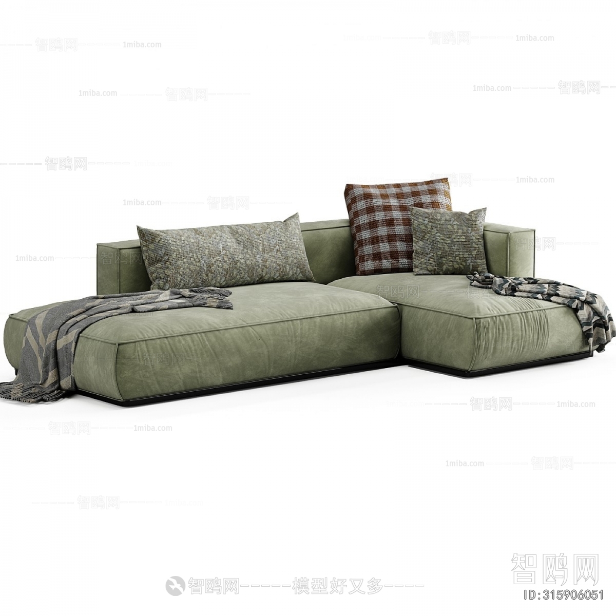Modern Three-seat Sofa
