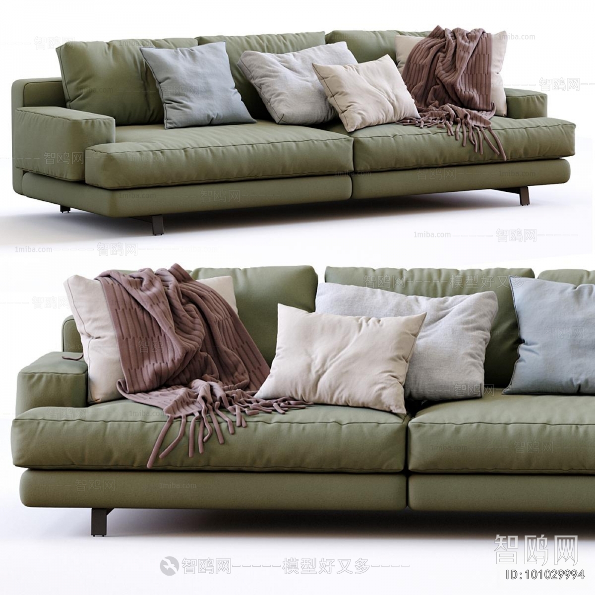 Modern Multi Person Sofa