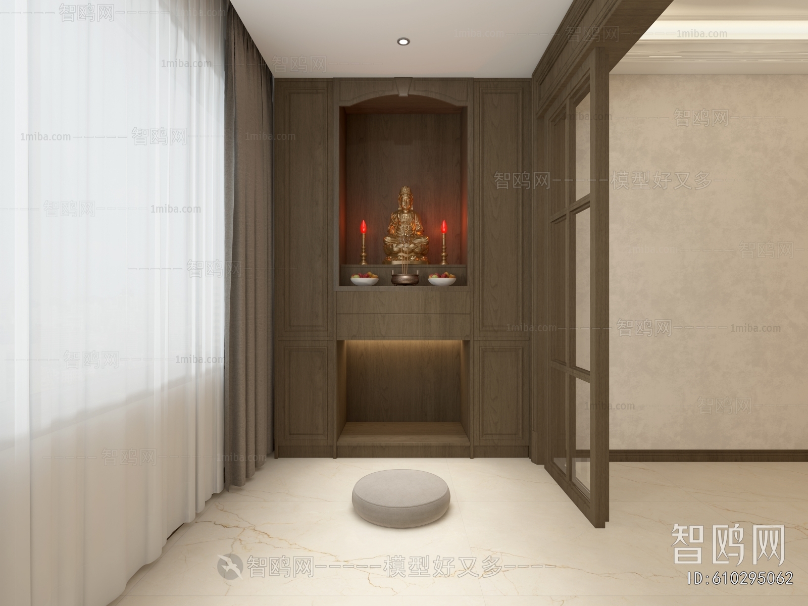 New Chinese Style Buddhist Niche
