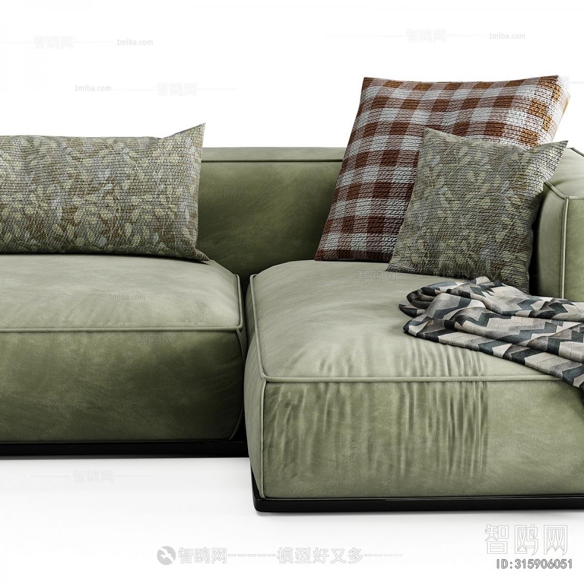 Modern Three-seat Sofa