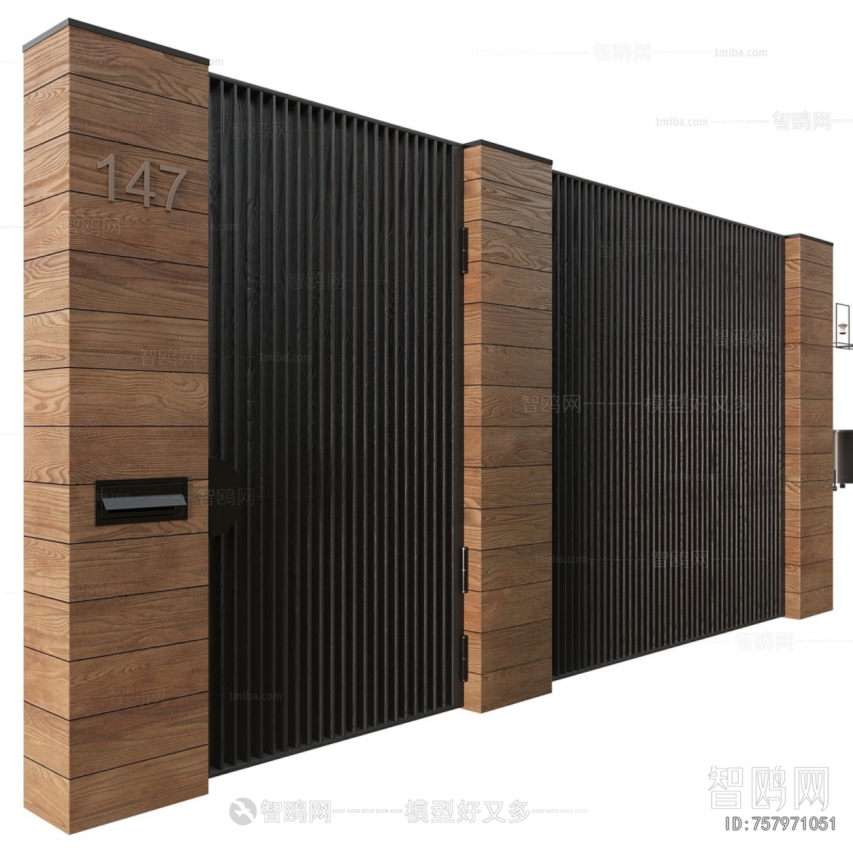 Modern Fence