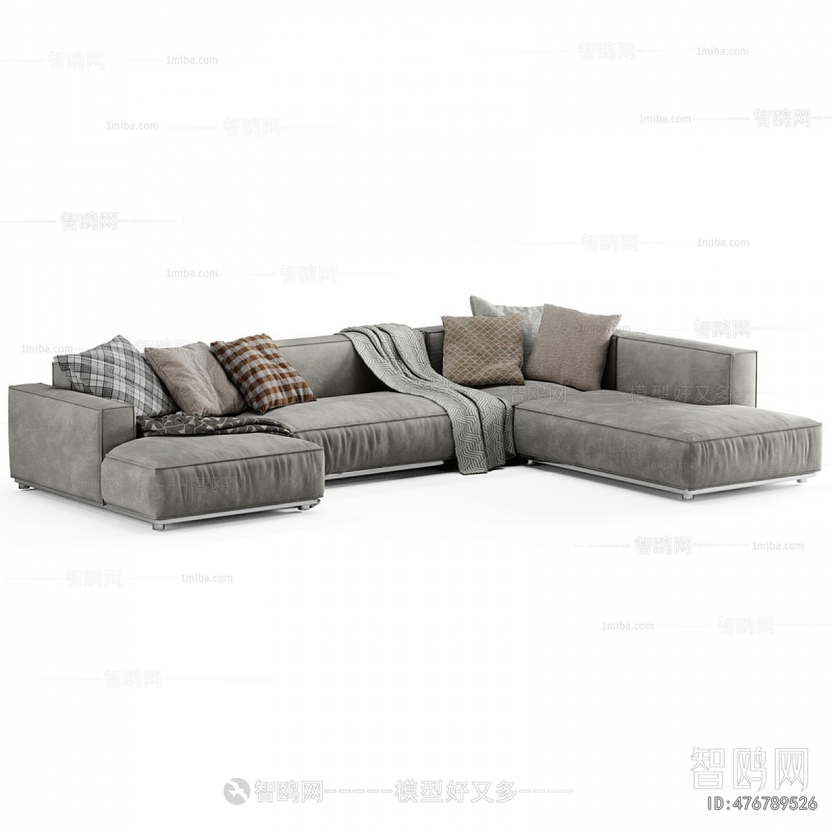 Modern Multi Person Sofa