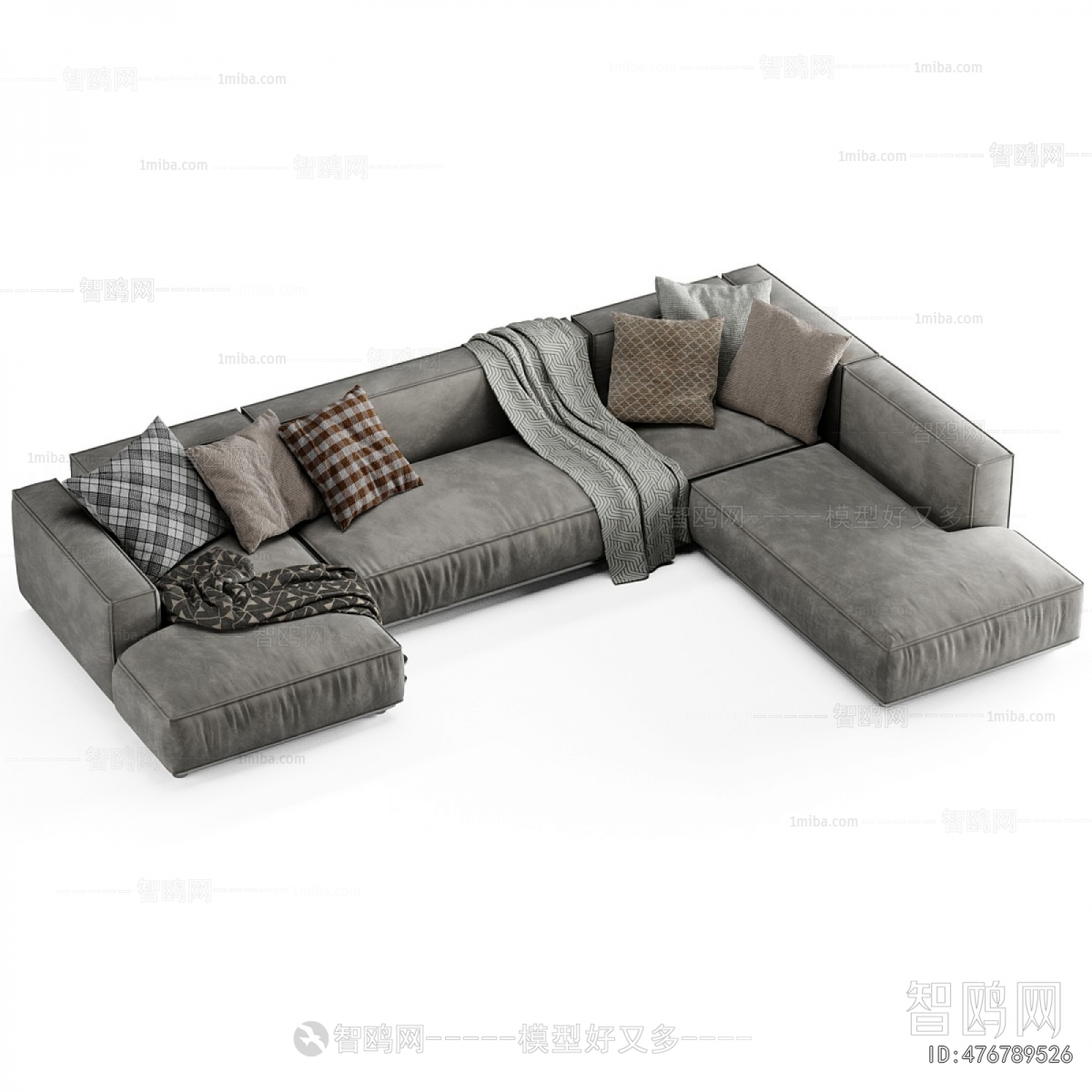 Modern Multi Person Sofa