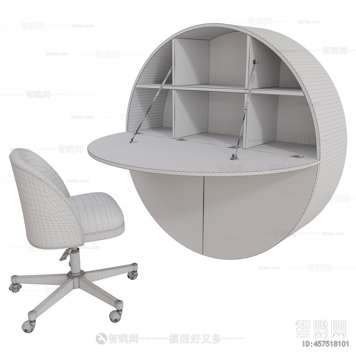 Modern Computer Desk And Chair