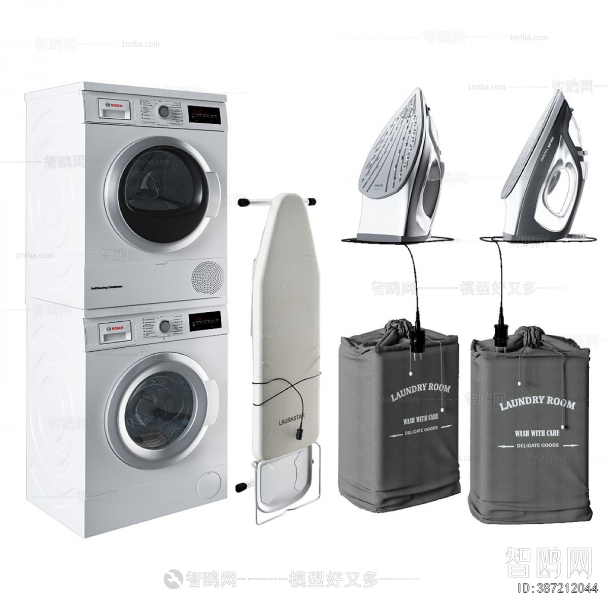 Modern Laundry Cabinet