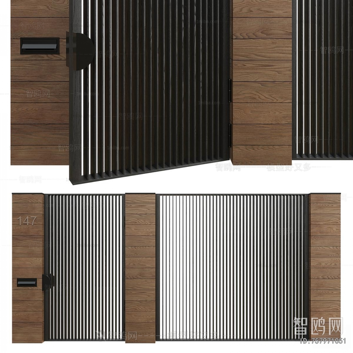 Modern Fence