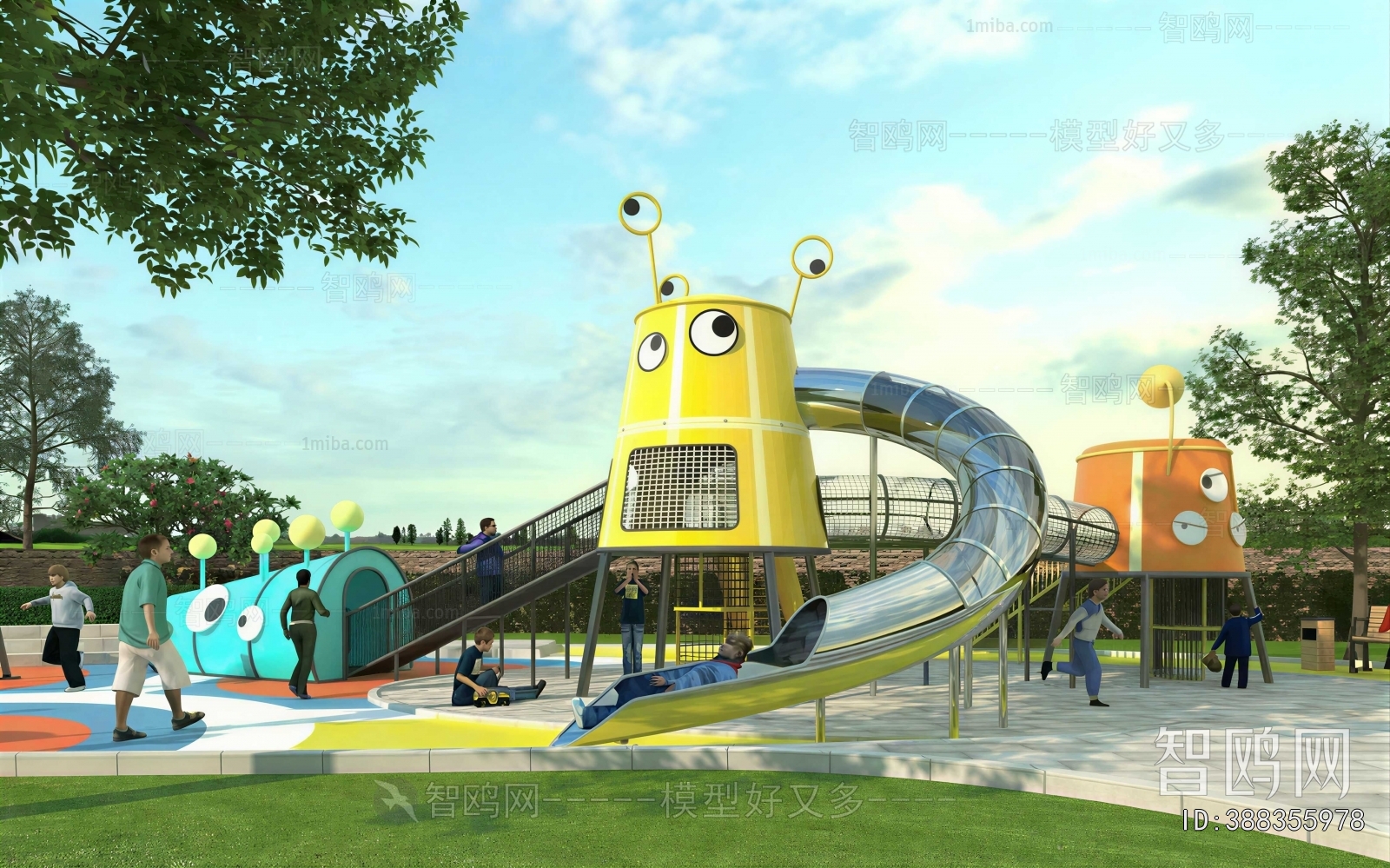 Modern Equipment For Children
