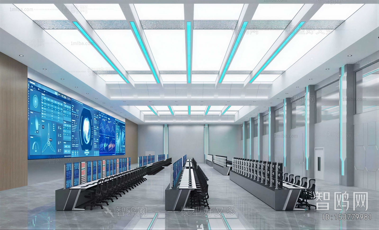 Modern Monitor Room