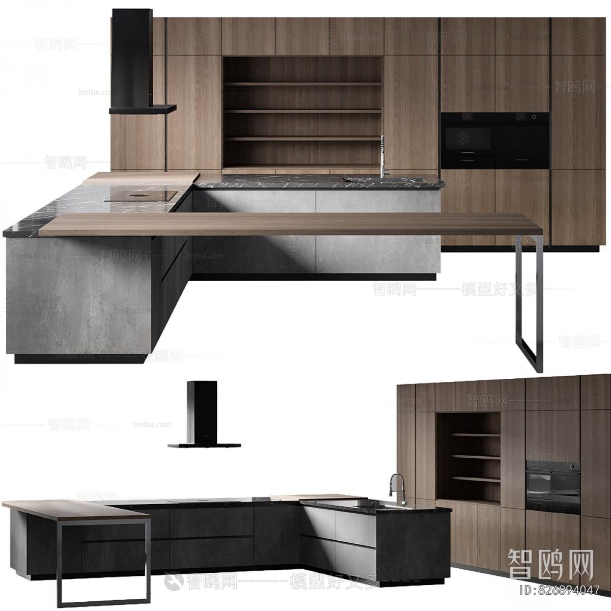 Modern Kitchen Cabinet